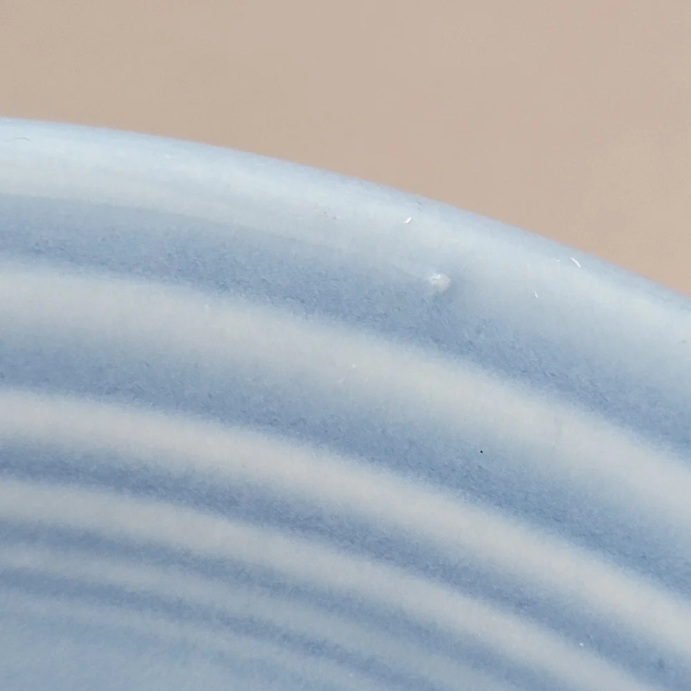 Fiesta Periwinkle Small Plates (2) Post 86 Fiestaware Bread Salad Dessert GUC